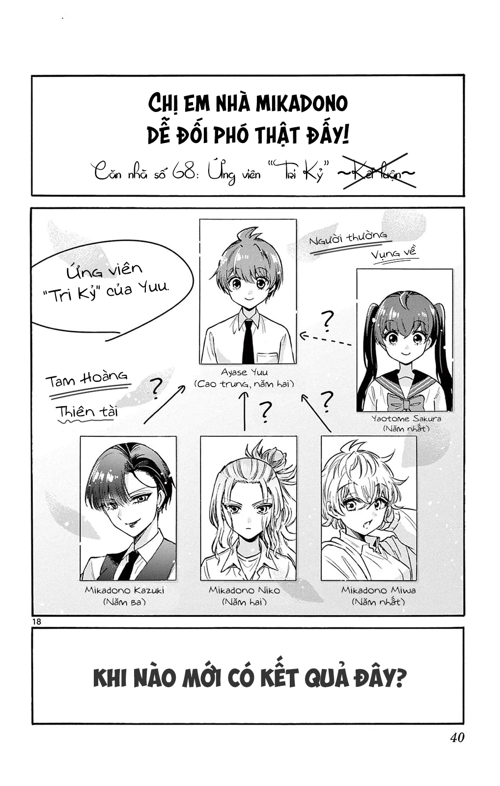 Ba Chị Em Nhà Mikadono Dễ Đối Phó Thật Đấy Chapter 68 - Trang 4