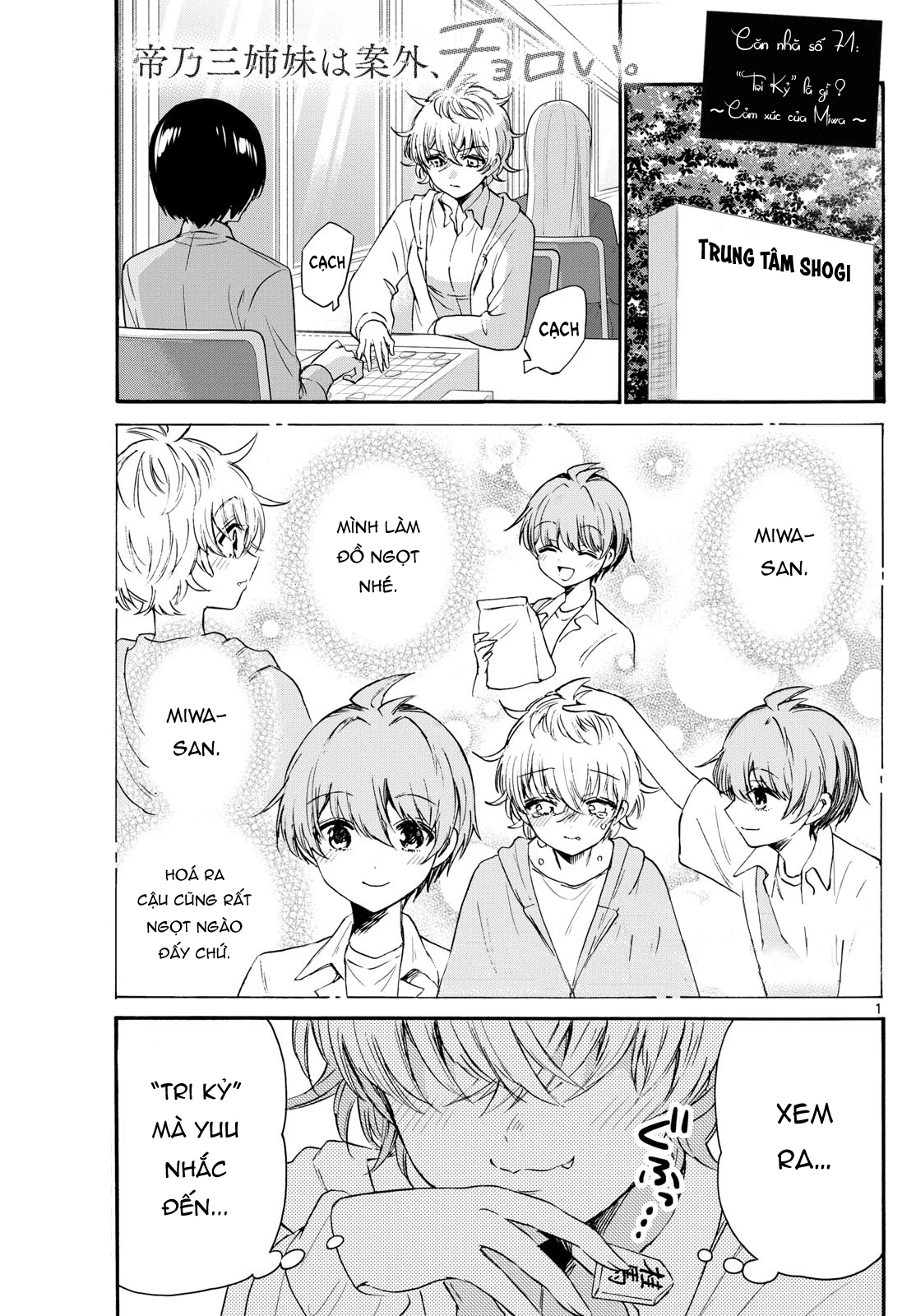 Ba Chị Em Nhà Mikadono Dễ Đối Phó Thật Đấy Chapter 71 - Trang 4