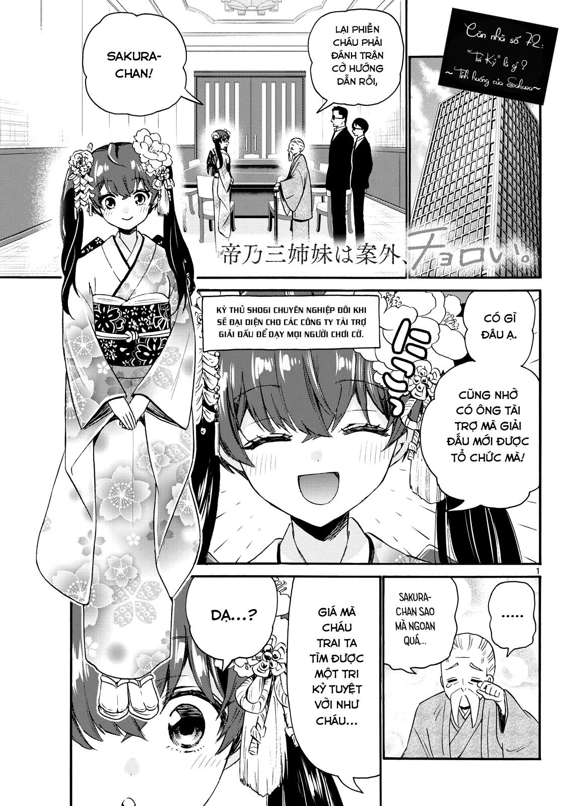 Ba Chị Em Nhà Mikadono Dễ Đối Phó Thật Đấy Chapter 72 - Trang 4