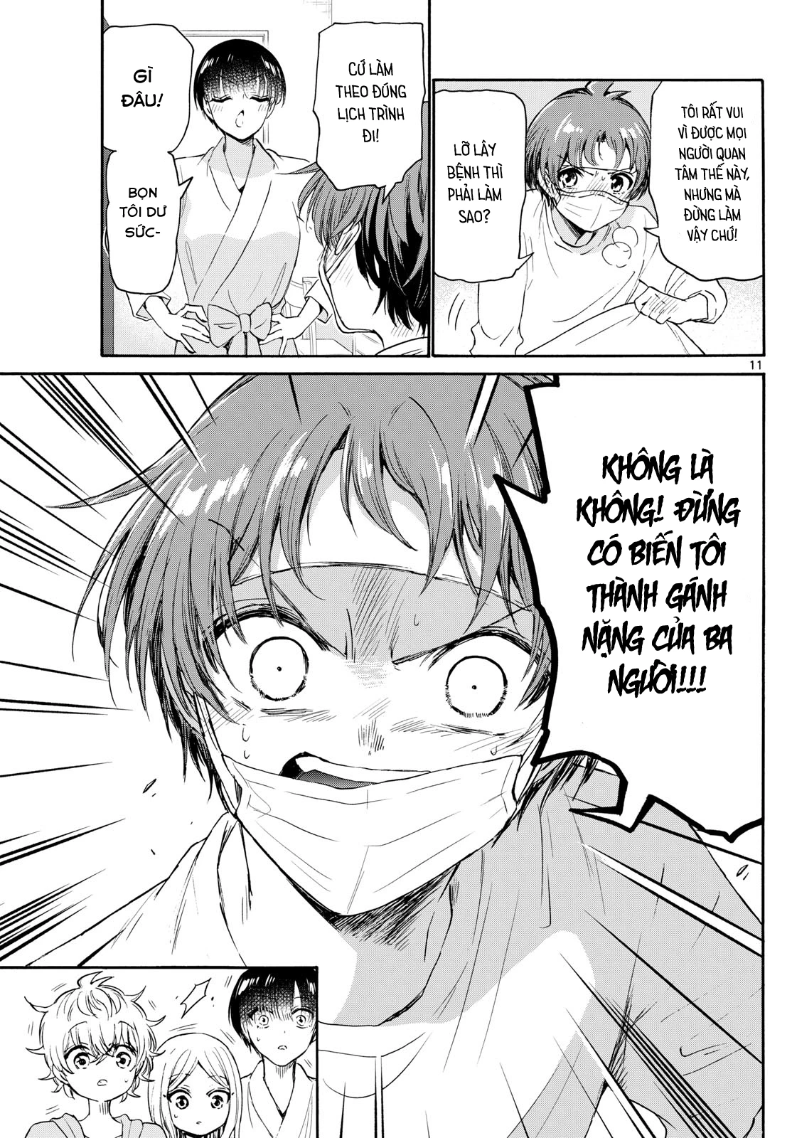 Ba Chị Em Nhà Mikadono Dễ Đối Phó Thật Đấy Chapter 73 - Trang 4