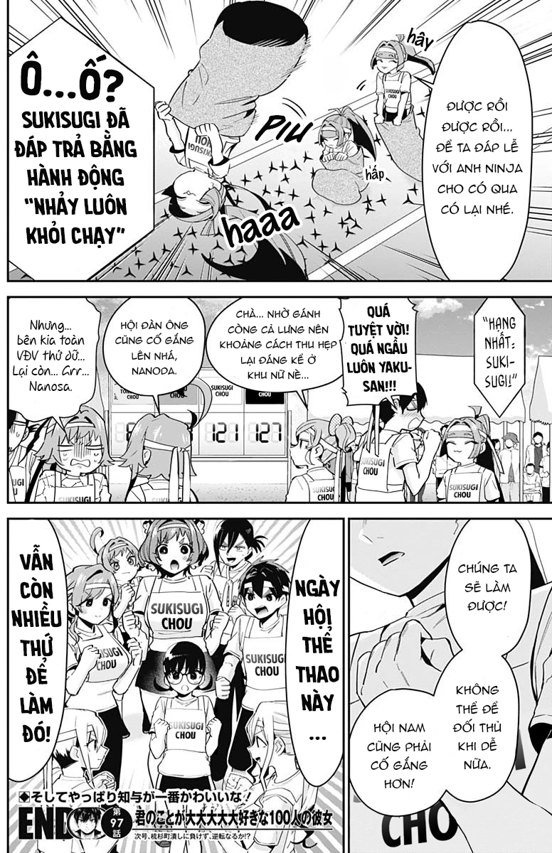 Kimi No Koto Ga Dai Dai Dai Dai Daisuki Na 100-Ri No Kanojo Chapter 97 - Trang 3