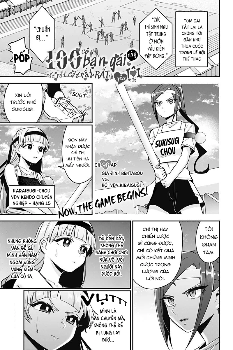 Kimi No Koto Ga Dai Dai Dai Dai Daisuki Na 100-Ri No Kanojo Chapter 98 - Trang 3