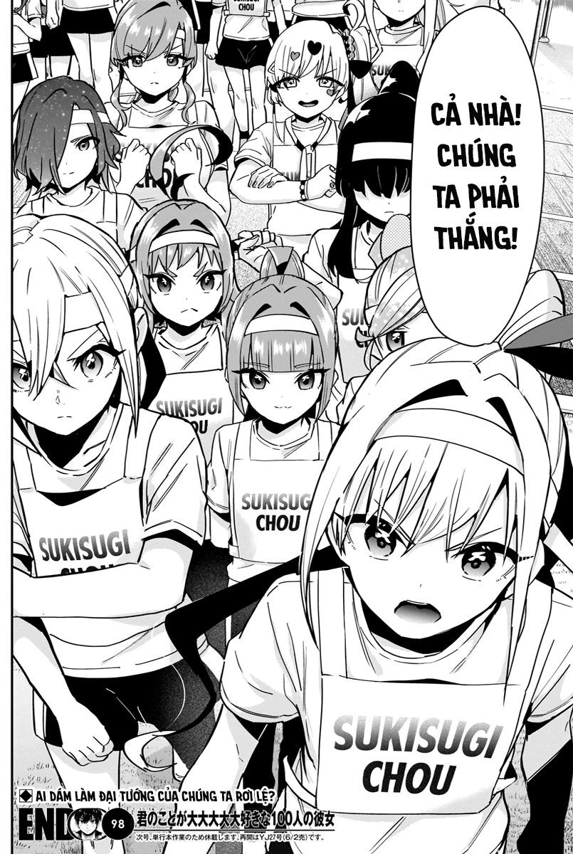 Kimi No Koto Ga Dai Dai Dai Dai Daisuki Na 100-Ri No Kanojo Chapter 98 - Trang 3