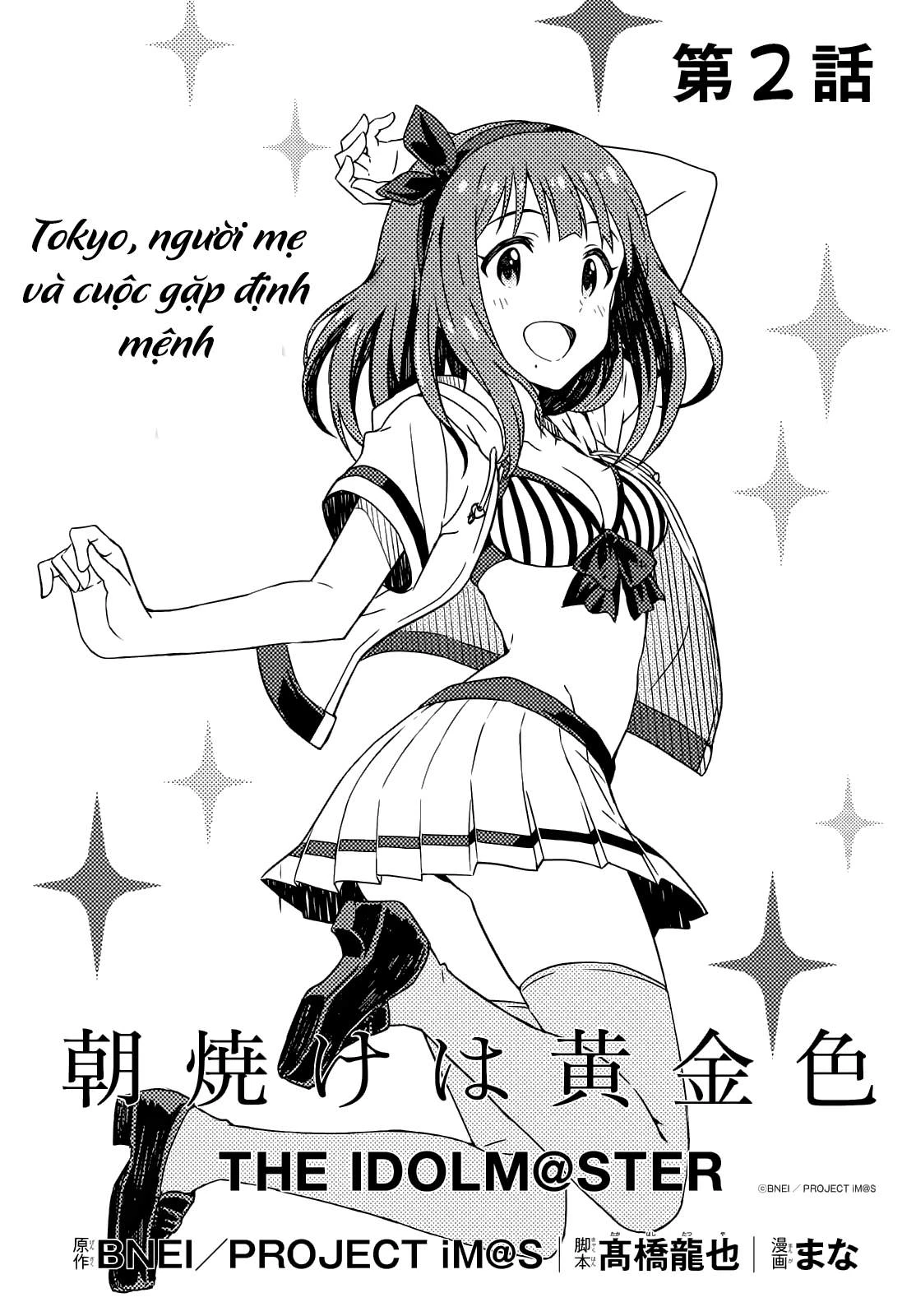 Asayake wa Koganeiro - The IDOLM@STER Chapter 2 - Trang 2