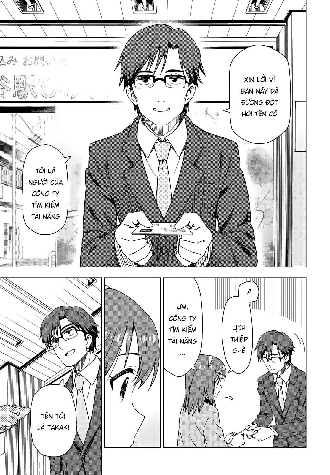 Asayake wa Koganeiro - The IDOLM@STER Chapter 2 - Trang 2