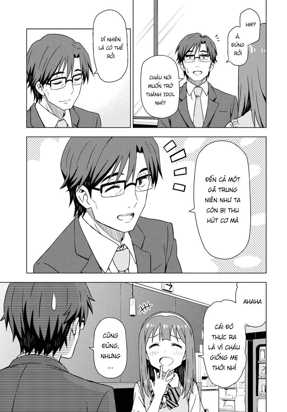 Asayake wa Koganeiro - The IDOLM@STER Chapter 4 - Trang 2