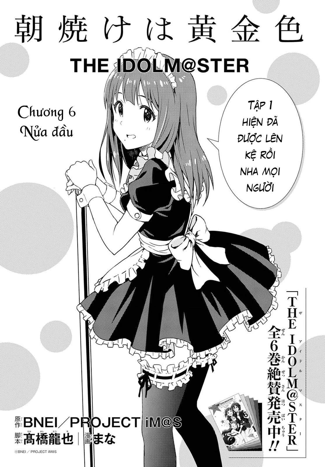Asayake wa Koganeiro - The IDOLM@STER Chapter 6 - Trang 2