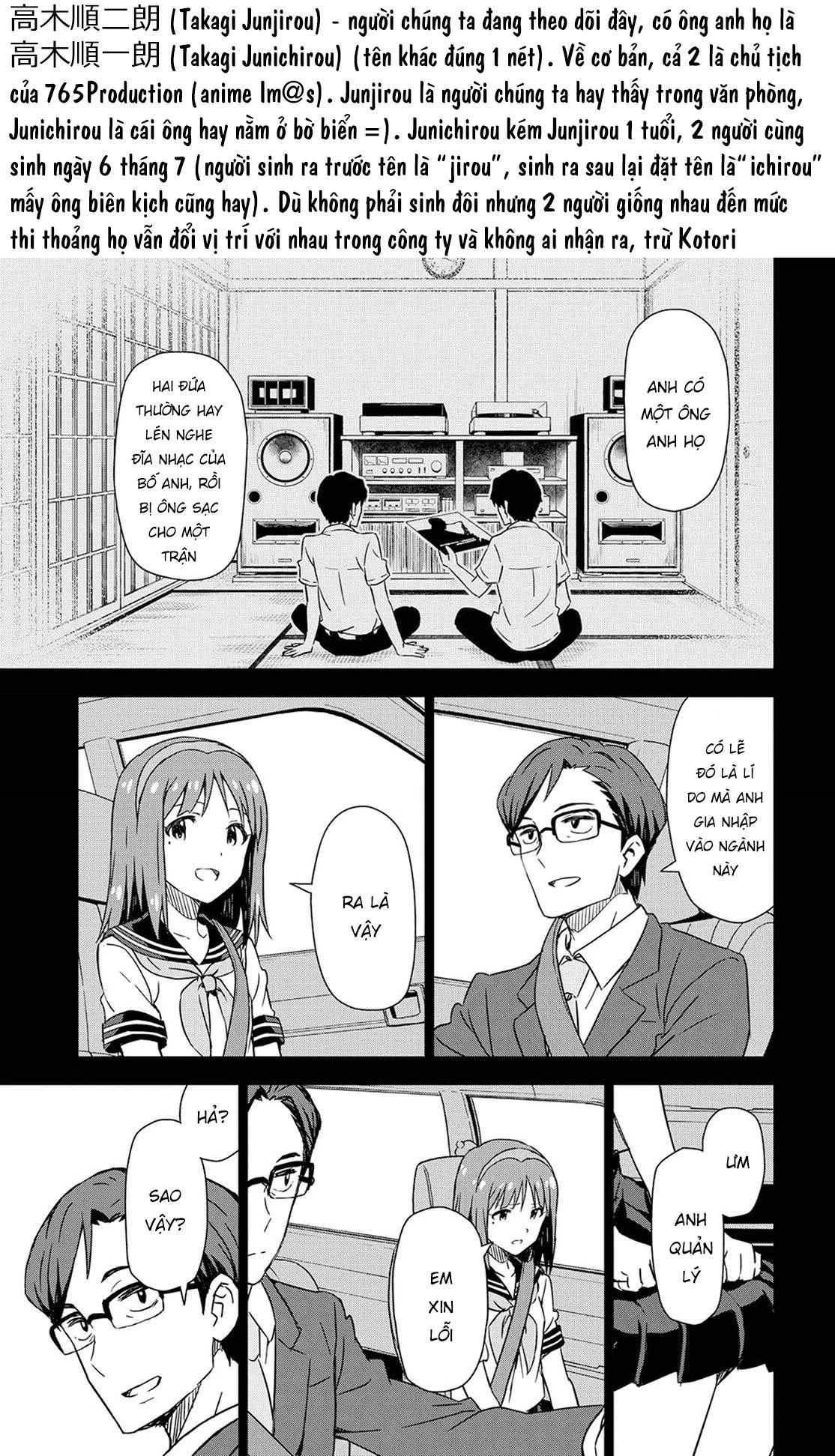 Asayake wa Koganeiro - The IDOLM@STER Chapter 6 - Trang 2