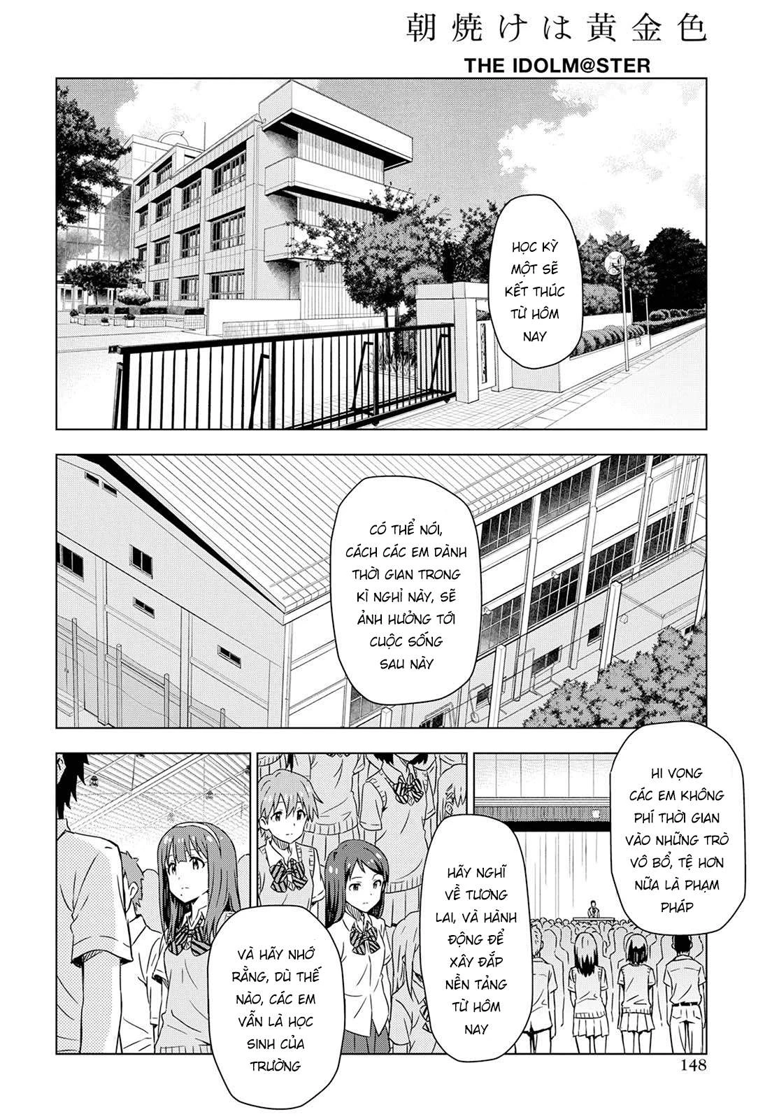 Asayake wa Koganeiro - The IDOLM@STER Chapter 6.5 - Trang 2