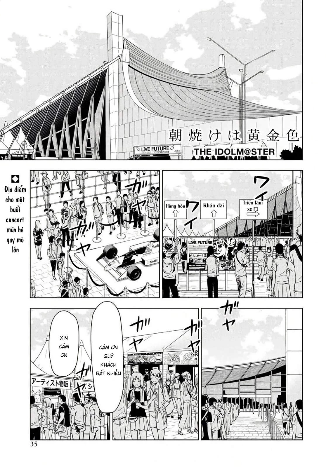 Asayake wa Koganeiro - The IDOLM@STER Chapter 7 - Trang 3