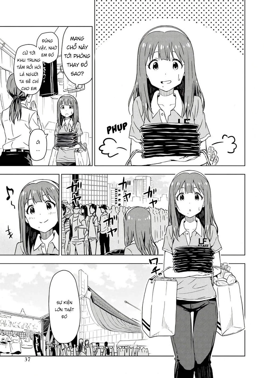 Asayake wa Koganeiro - The IDOLM@STER Chapter 7 - Trang 3