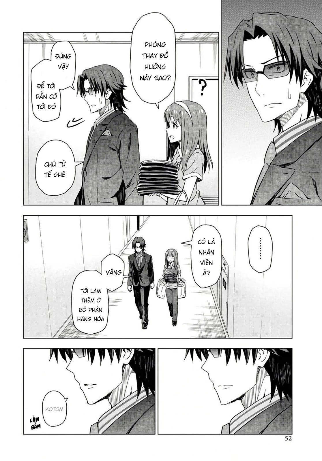 Asayake wa Koganeiro - The IDOLM@STER Chapter 7 - Trang 3