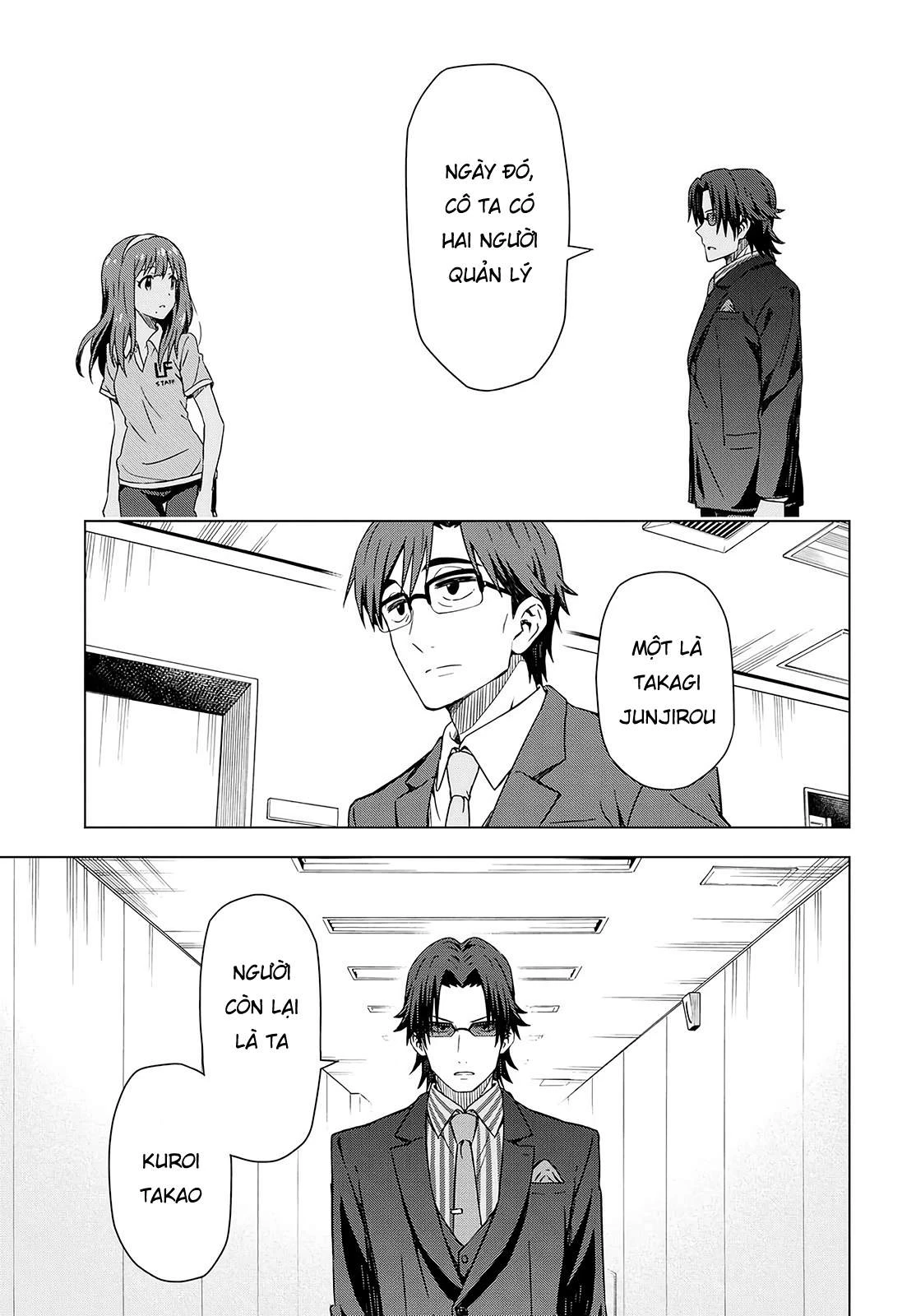 Asayake wa Koganeiro - The IDOLM@STER Chapter 8 - Trang 3