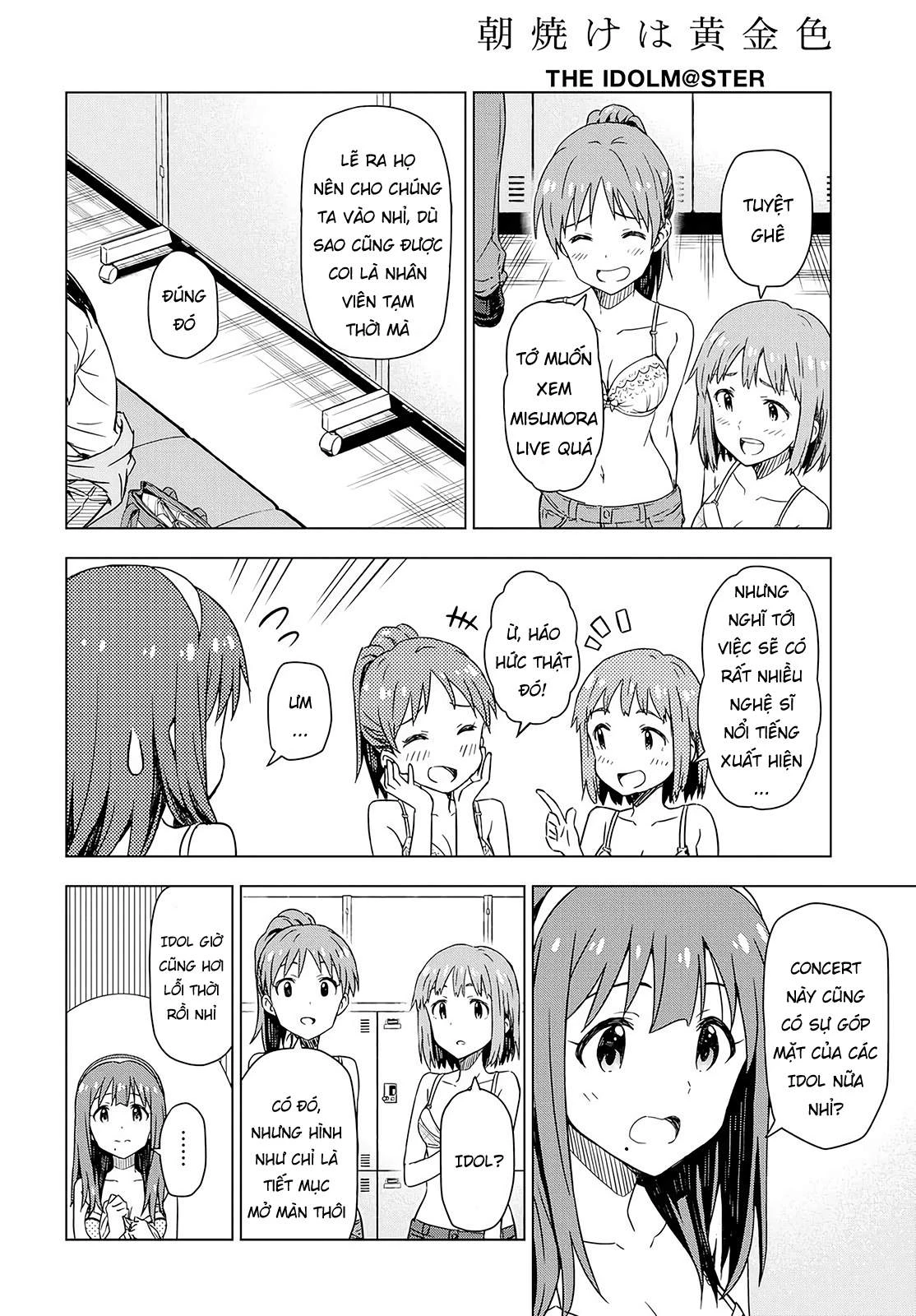 Asayake wa Koganeiro - The IDOLM@STER Chapter 8 - Trang 3