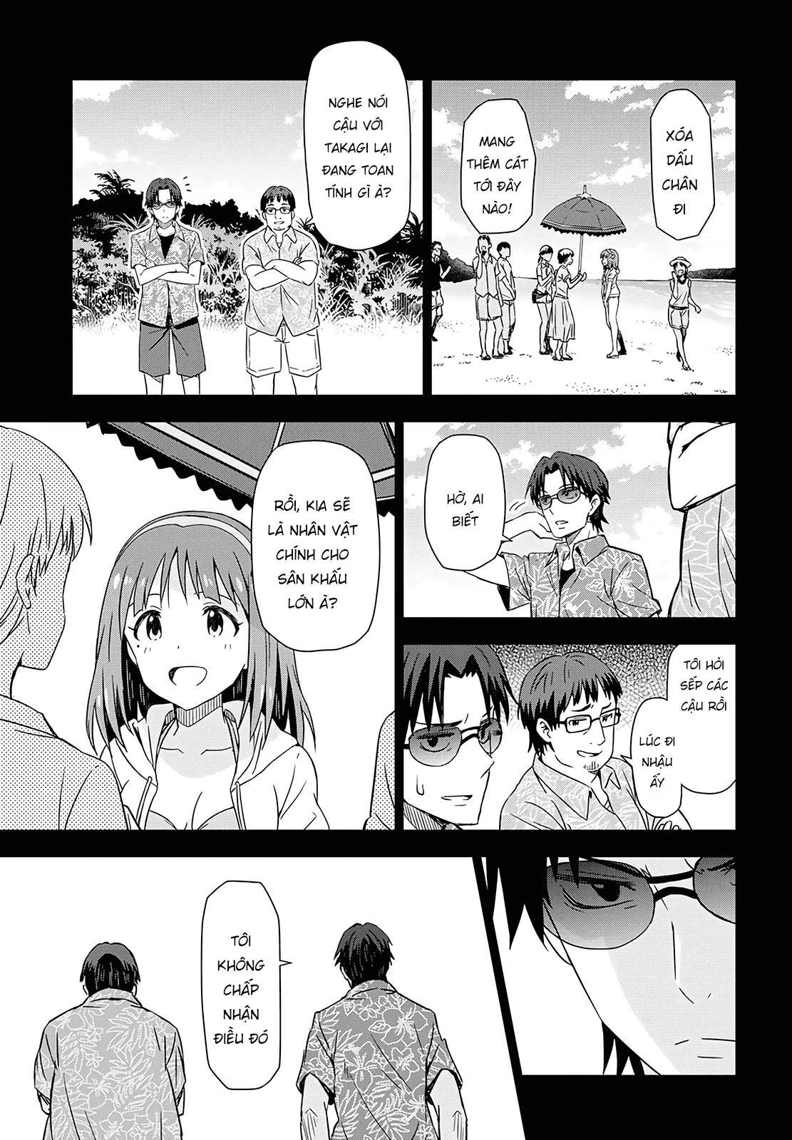 Asayake wa Koganeiro - The IDOLM@STER Chapter 9 - Trang 3