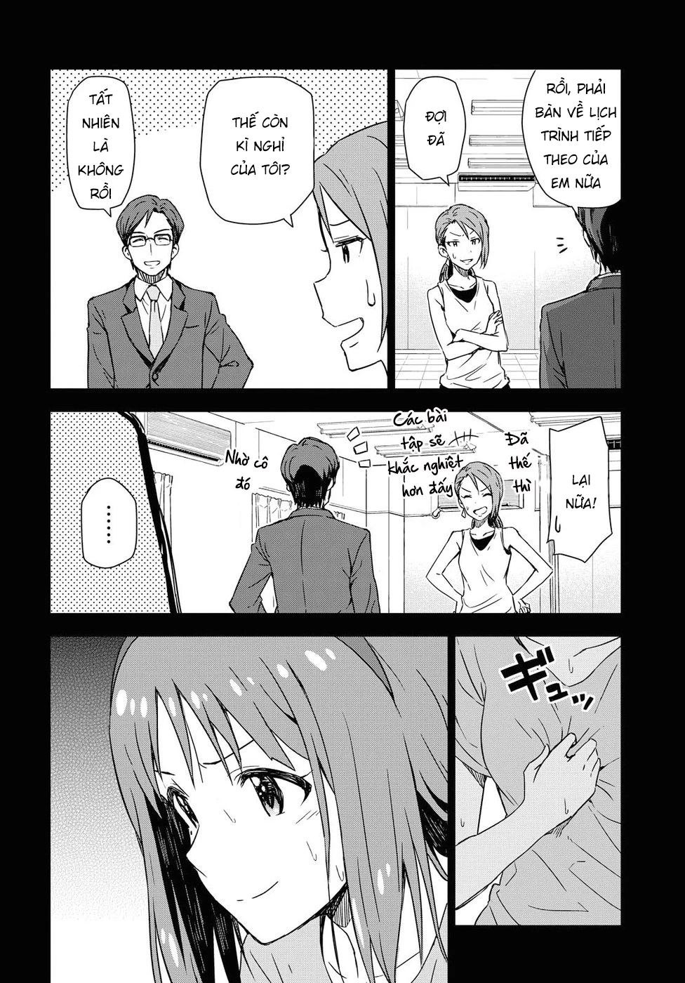 Asayake wa Koganeiro - The IDOLM@STER Chapter 11 - Trang 3