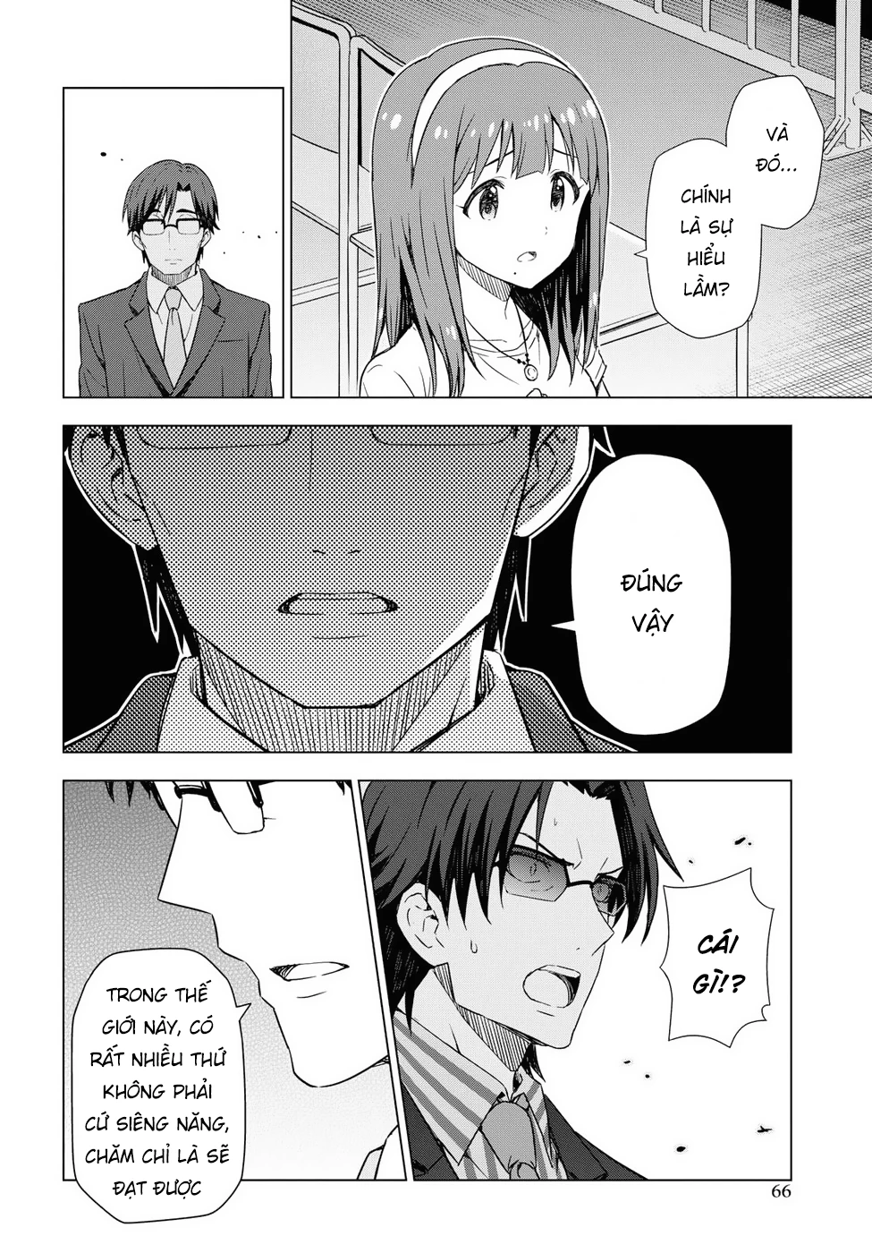 Asayake wa Koganeiro - The IDOLM@STER Chapter 12 - Trang 3