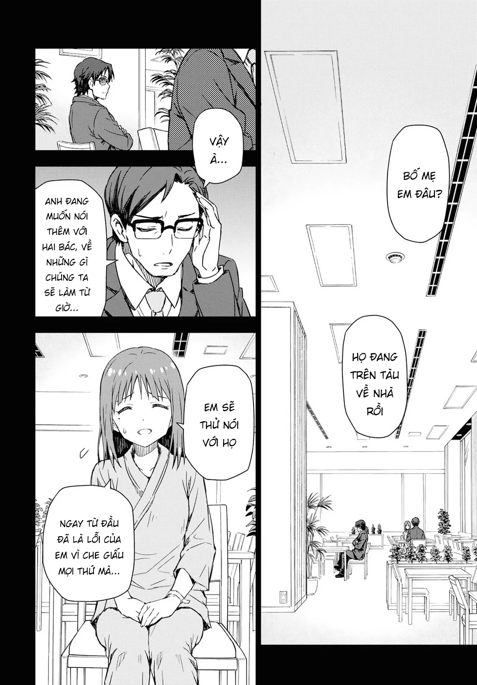 Asayake wa Koganeiro - The IDOLM@STER Chapter 12 - Trang 3