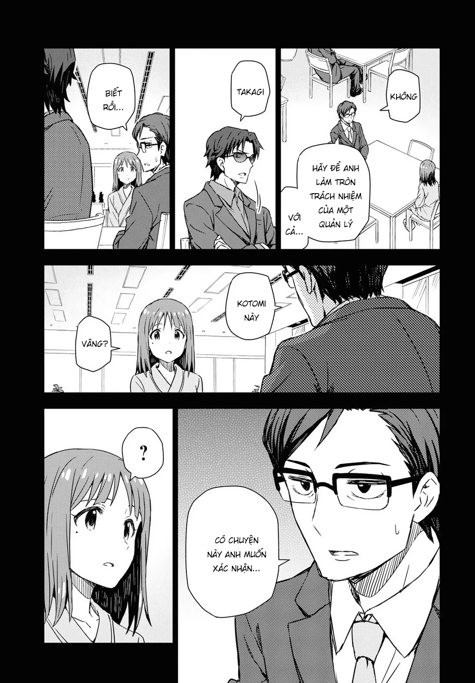 Asayake wa Koganeiro - The IDOLM@STER Chapter 12 - Trang 3