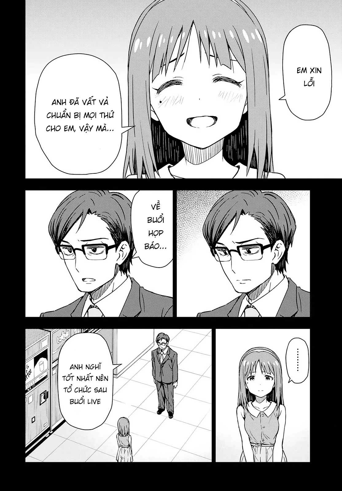 Asayake wa Koganeiro - The IDOLM@STER Chapter 13 - Trang 3