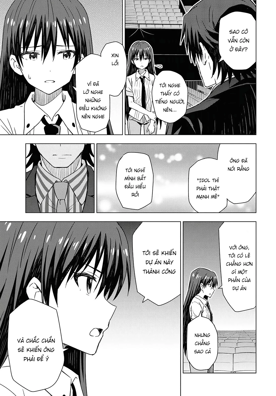 Asayake wa Koganeiro - The IDOLM@STER Chapter 15 - Trang 3