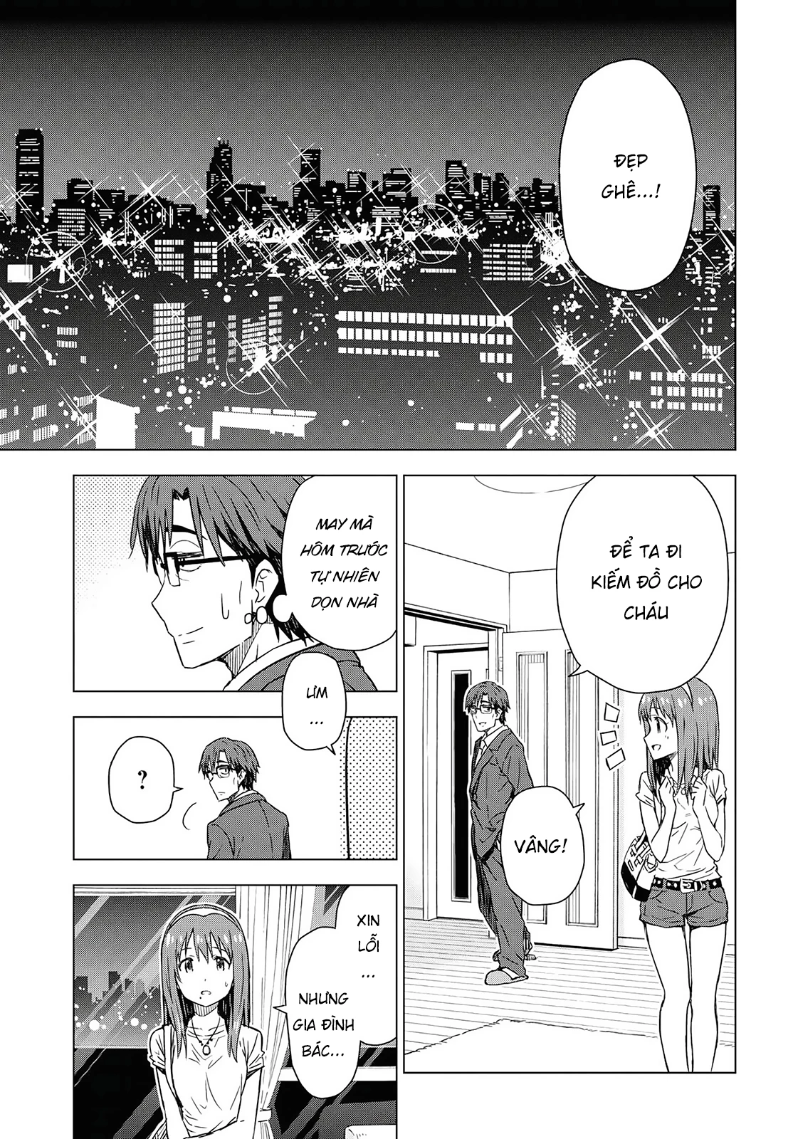 Asayake wa Koganeiro - The IDOLM@STER Chapter 15 - Trang 3