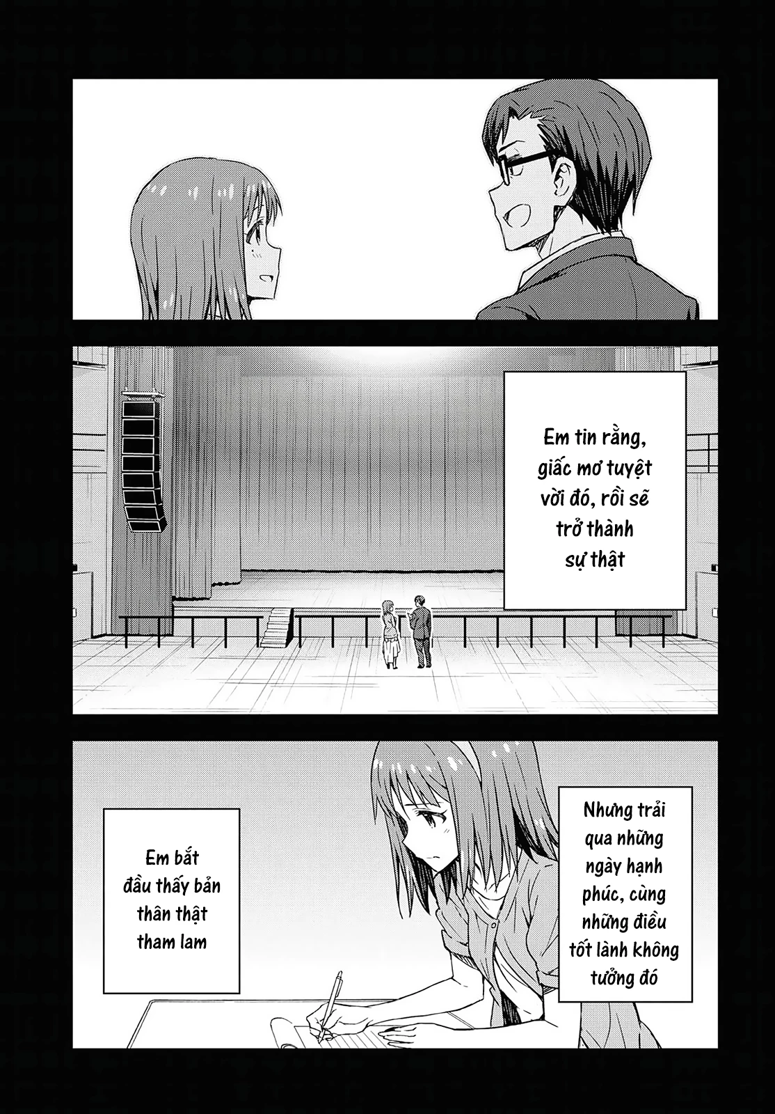 Asayake wa Koganeiro - The IDOLM@STER Chapter 16 - Trang 3