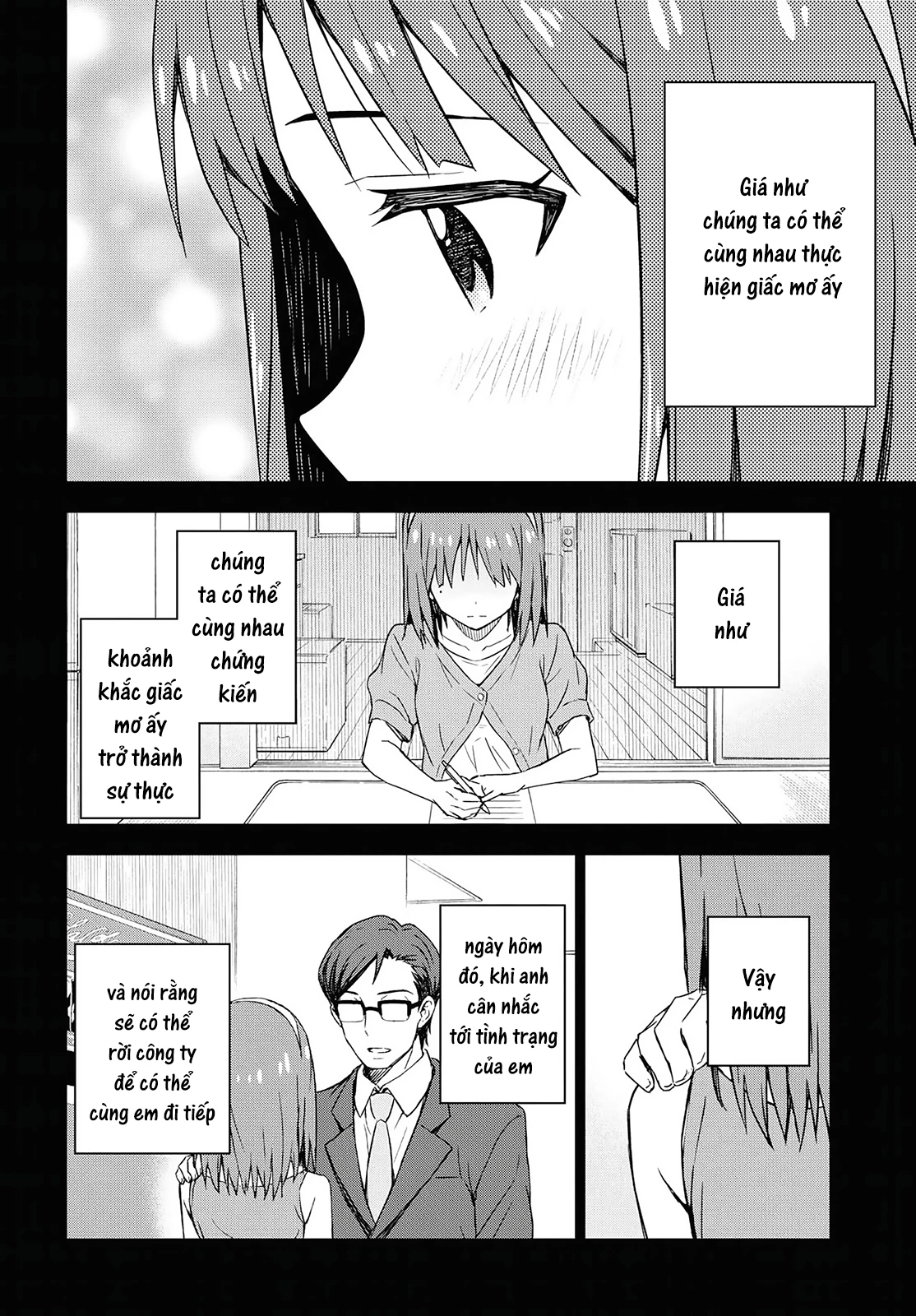 Asayake wa Koganeiro - The IDOLM@STER Chapter 16 - Trang 3