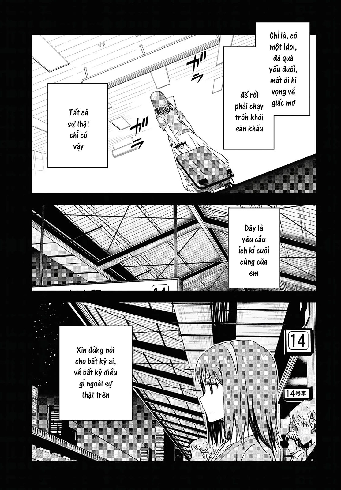 Asayake wa Koganeiro - The IDOLM@STER Chapter 16 - Trang 3