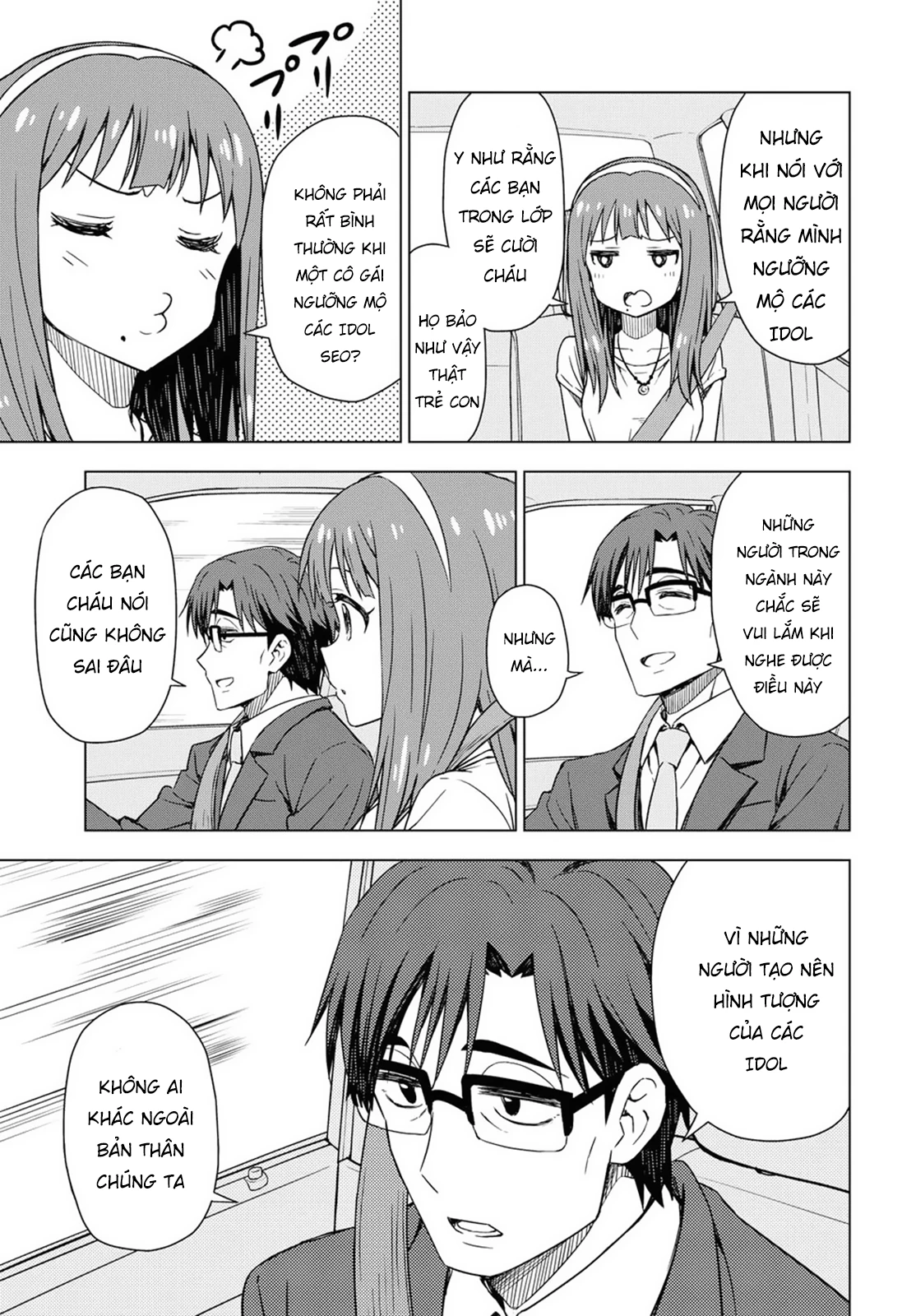 Asayake wa Koganeiro - The IDOLM@STER Chapter 17 - Trang 3