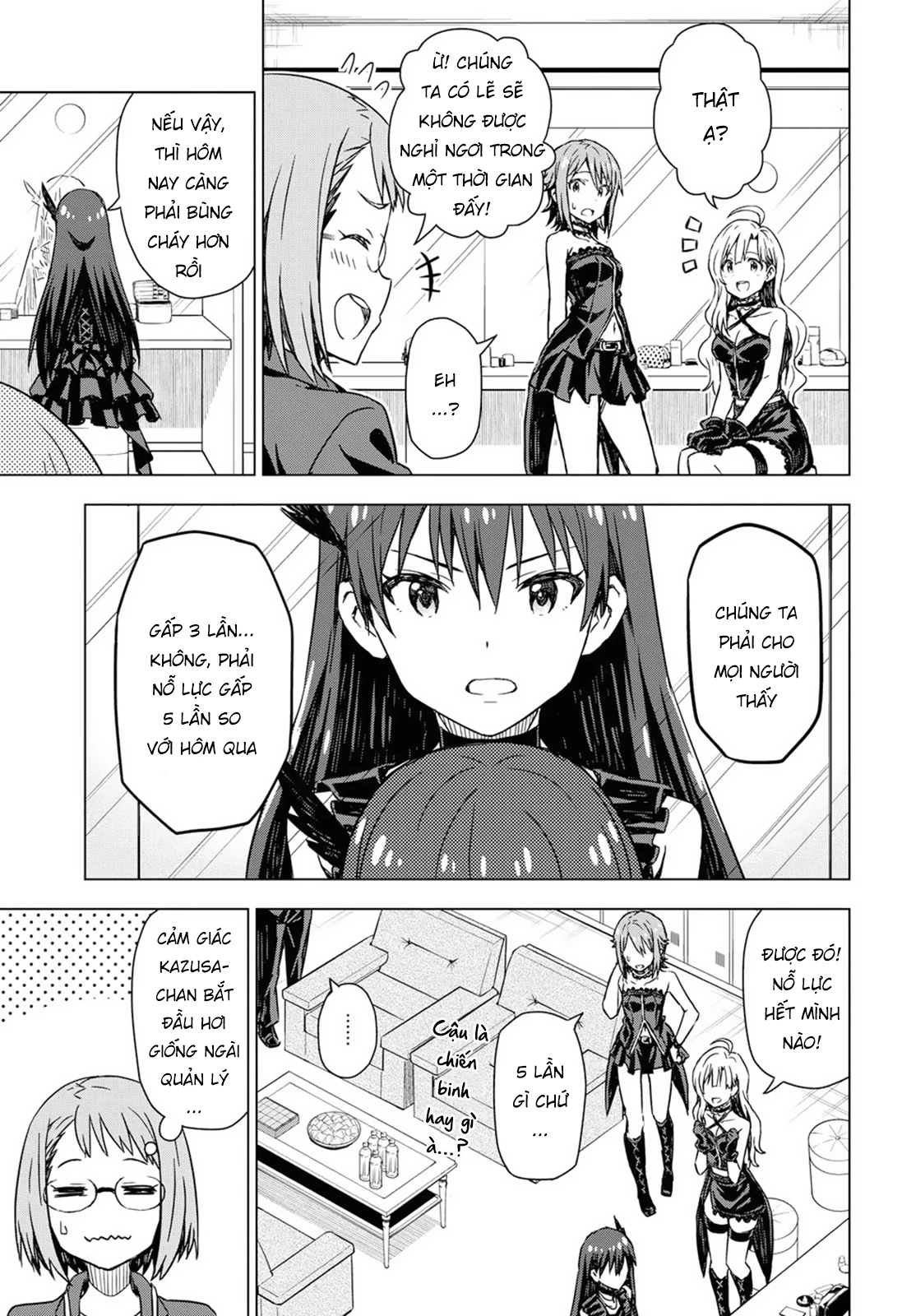 Asayake wa Koganeiro - The IDOLM@STER Chapter 17 - Trang 3