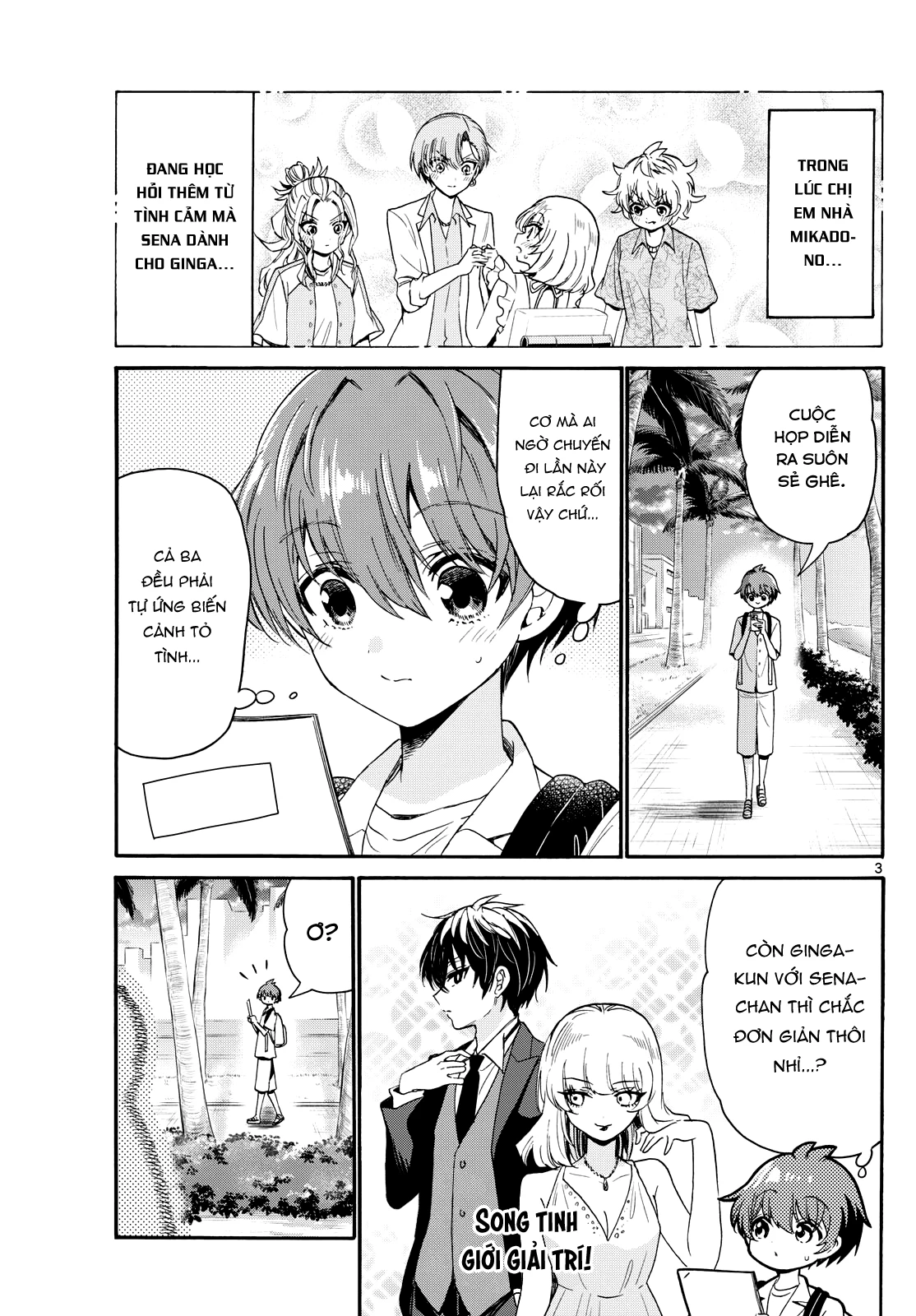 Ba Chị Em Nhà Mikadono Dễ Đối Phó Thật Đấy Chapter 87 - Trang 4