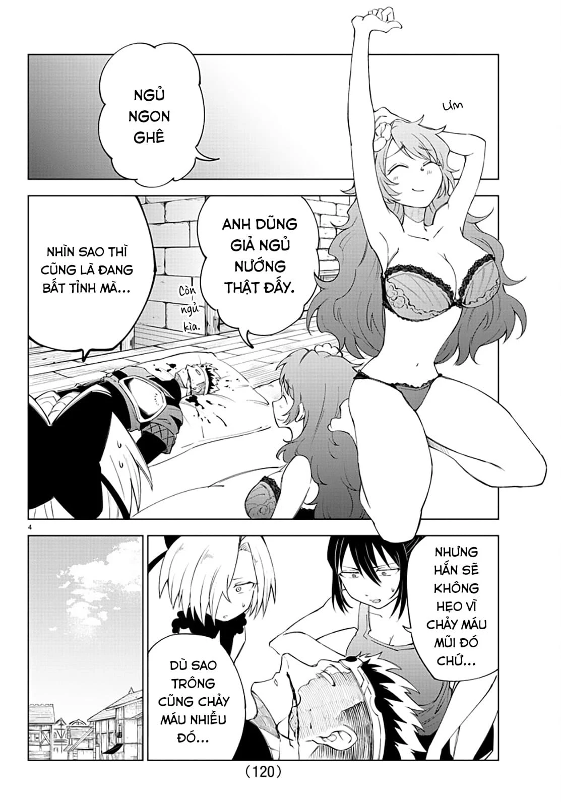 Dũng sĩ hay ngất và những nàng công chúa sát thủ Chapter 4 - Trang 2