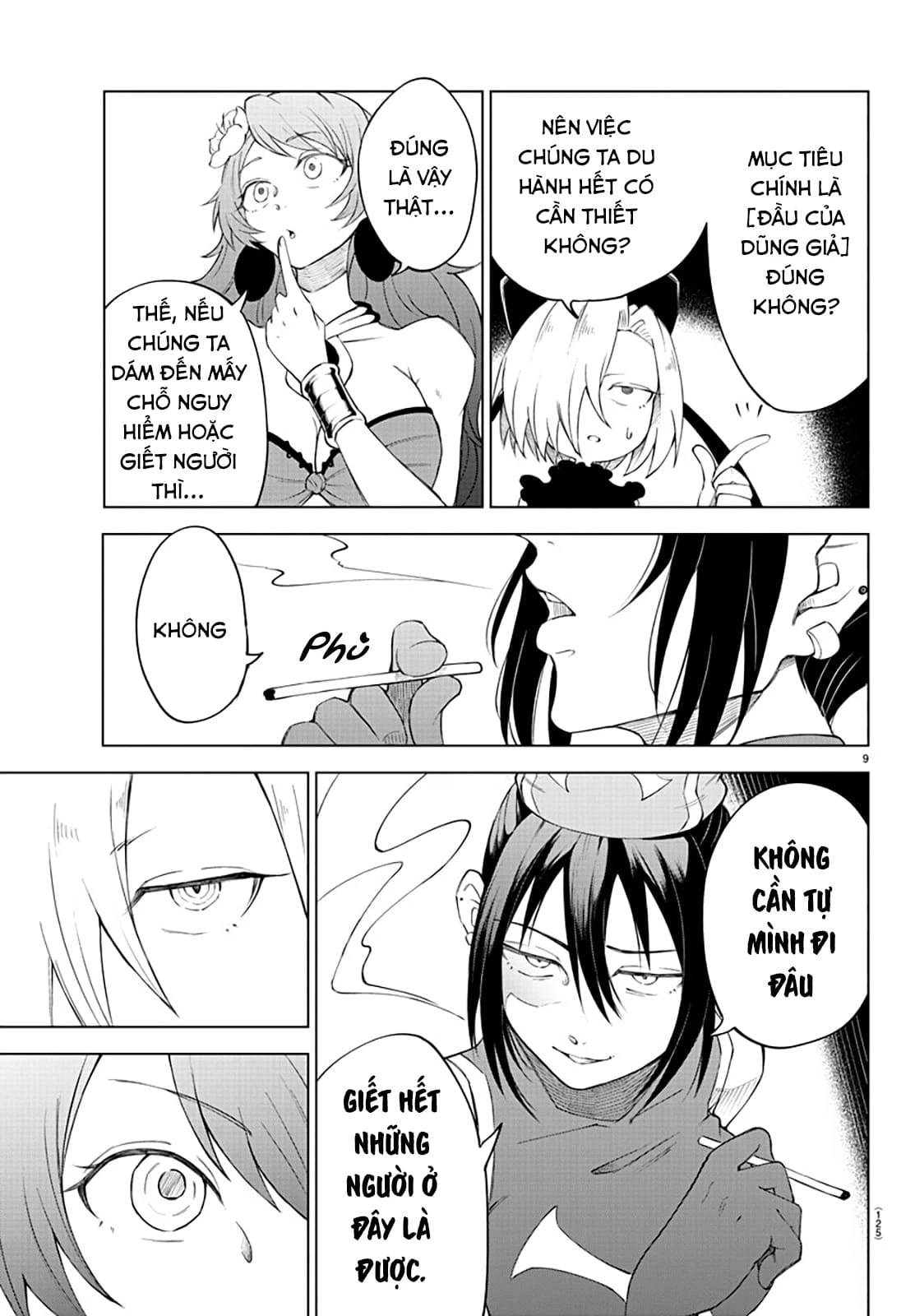 Dũng sĩ hay ngất và những nàng công chúa sát thủ Chapter 4 - Trang 2