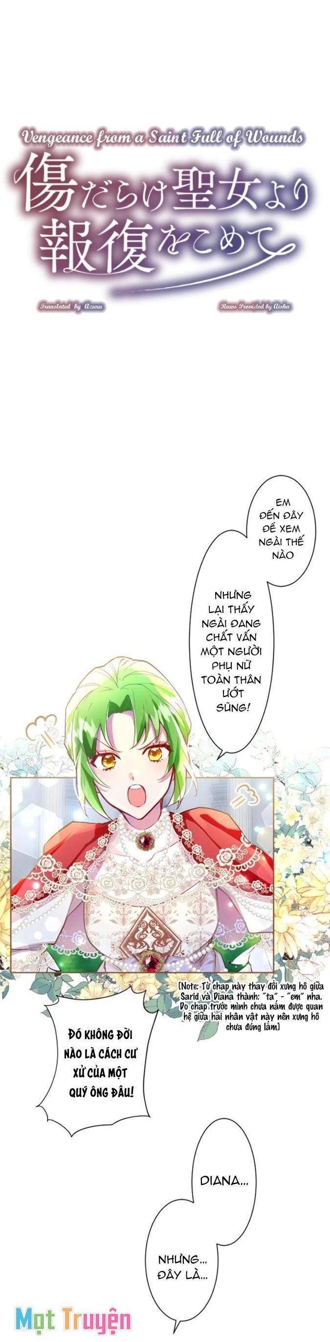 Sự Trả Thù Của Dự Khuyết Thánh Nữ Chapter 21 - Trang 3