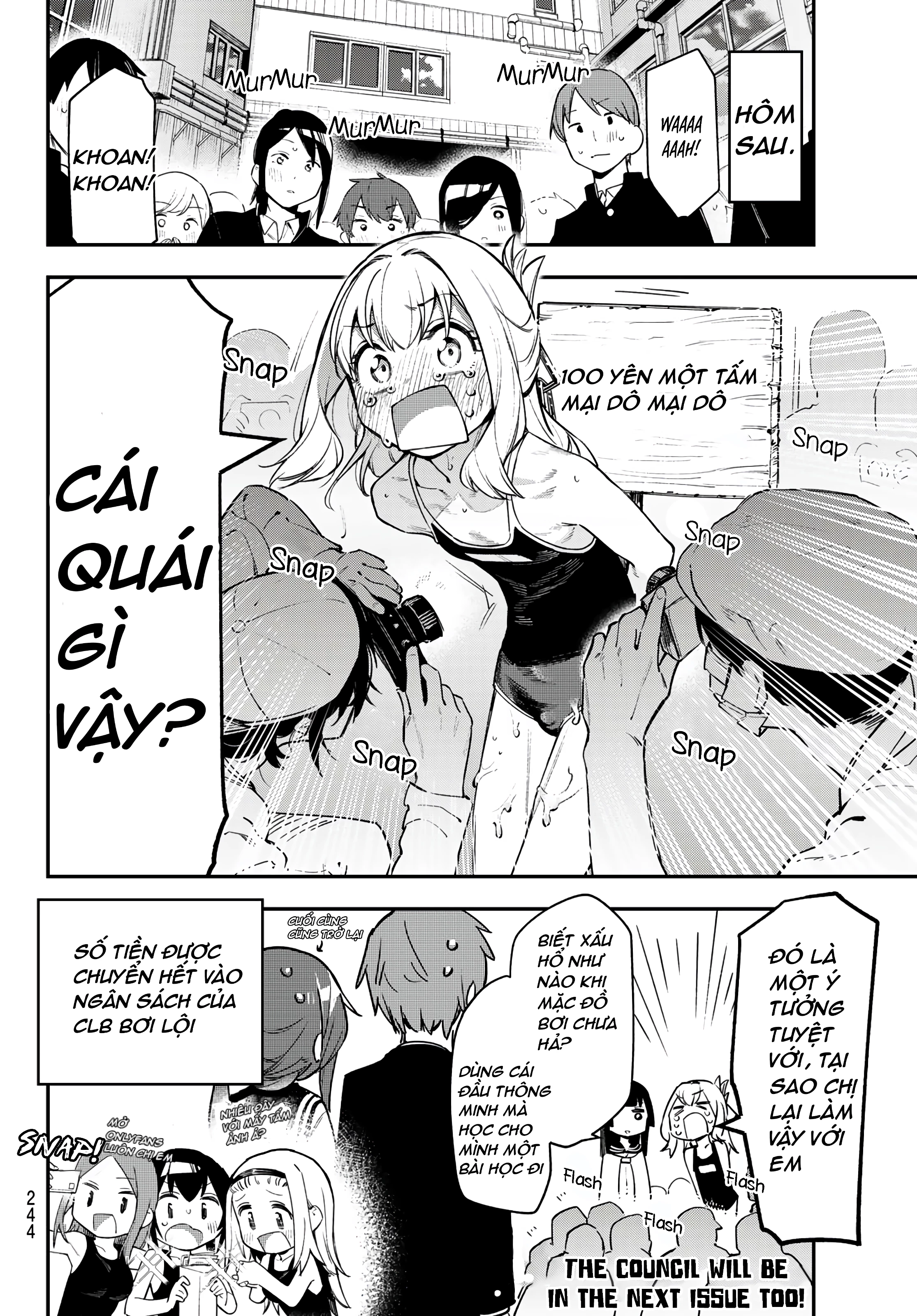 Kể cả hội học sinh cũng có khuyết điểm! Chapter 4 - Trang 2