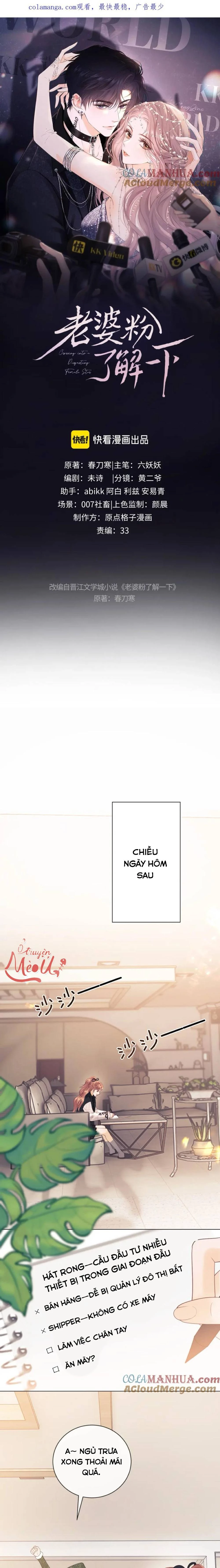 Trọng Sinh Trở Thành Fan" Vợ " Của Thần Tượng Chapter 25 - Trang 3