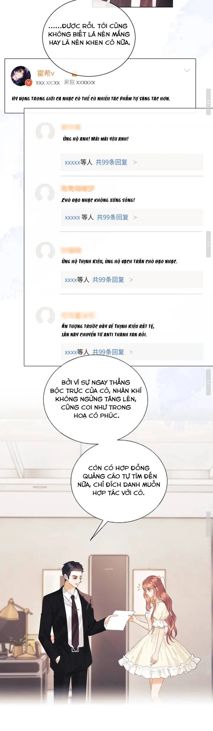 Trọng Sinh Trở Thành Fan" Vợ " Của Thần Tượng Chapter 38 - Trang 3