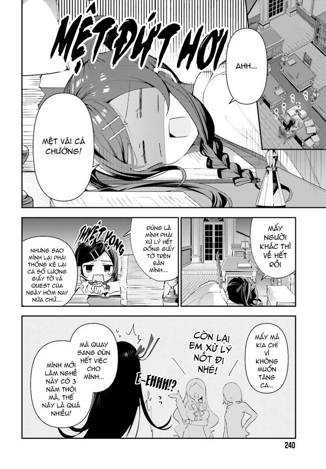 Guild No Uketsukejou Desu Ga, Zangyou Wa Iya Nanode Boss Wo Solo Toubatsu Shiyou To Omoimasu Chapter 1 - Trang 3