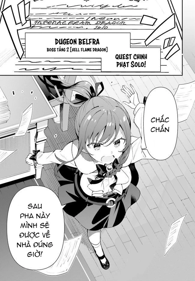 Guild No Uketsukejou Desu Ga, Zangyou Wa Iya Nanode Boss Wo Solo Toubatsu Shiyou To Omoimasu Chapter 1 - Trang 3