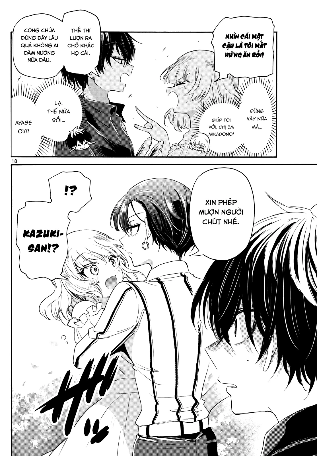 Ba Chị Em Nhà Mikadono Dễ Đối Phó Thật Đấy Chapter 88 - Trang 4