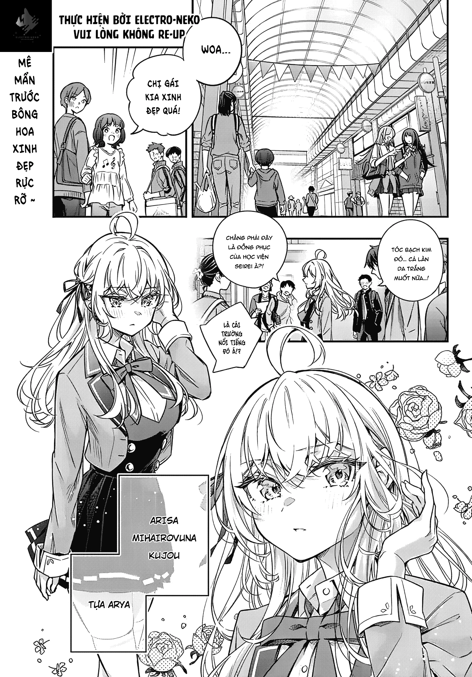 Arya-san bàn bên thi thoảng lại thả thính tôi bằng tiếng Nga Chapter 41.5 - Trang 2