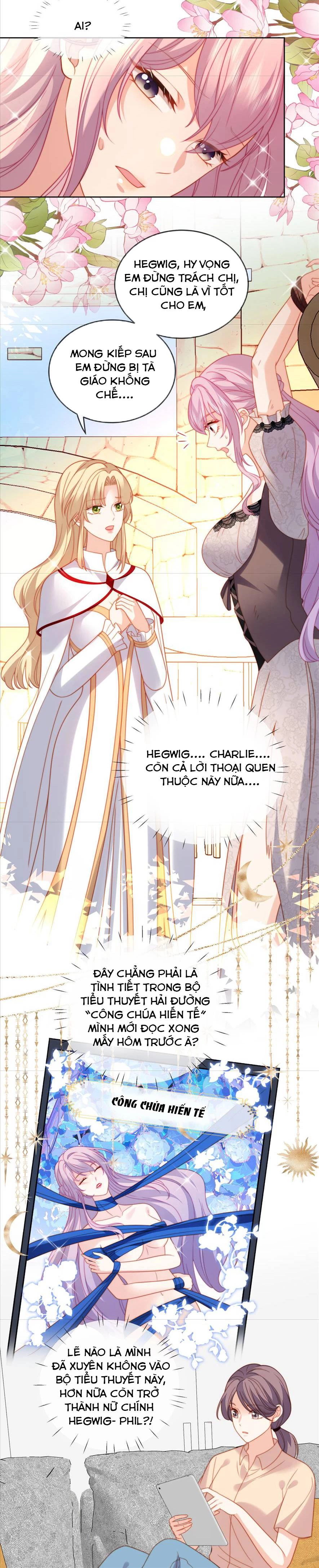 Sau khi bị hiến tế, tôi trở thành công chúa của đế quốc. Chapter 2 - Trang 2