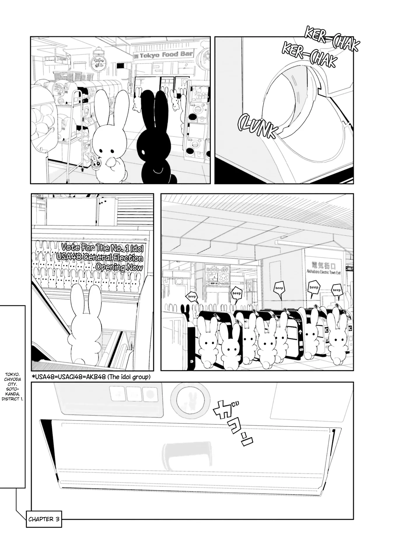 Usagi no Furafura Chapter 3 - Trang 2