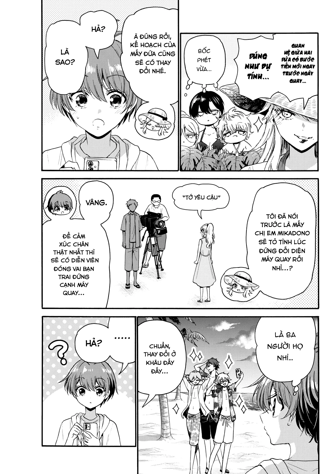 Ba Chị Em Nhà Mikadono Dễ Đối Phó Thật Đấy Chapter 95 - Trang 4