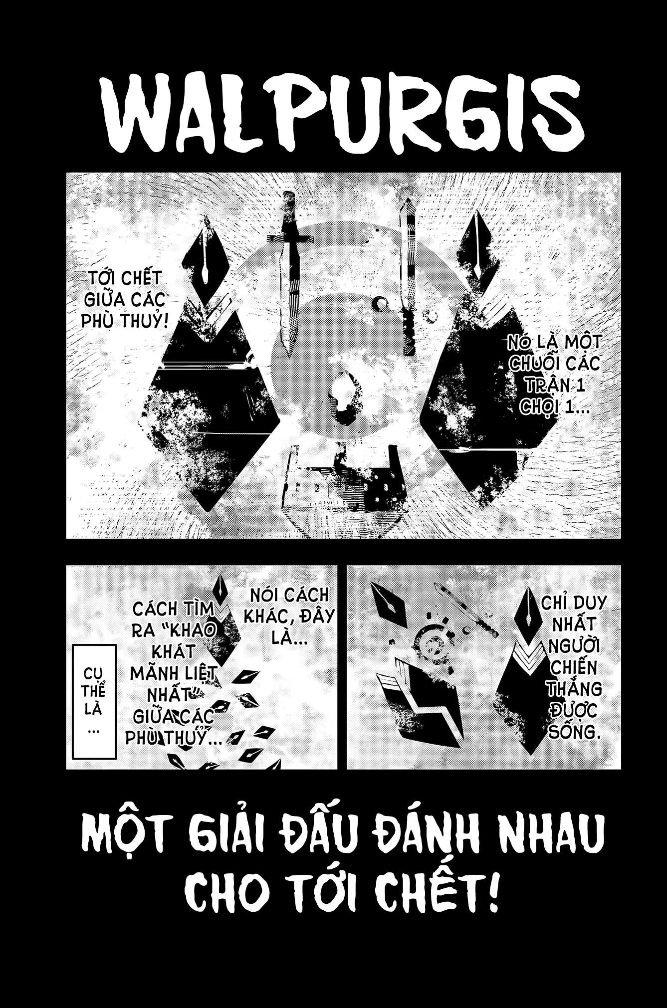 Majo Taisen - The War Of Greedy Witches Chapter 1 - Trang 3