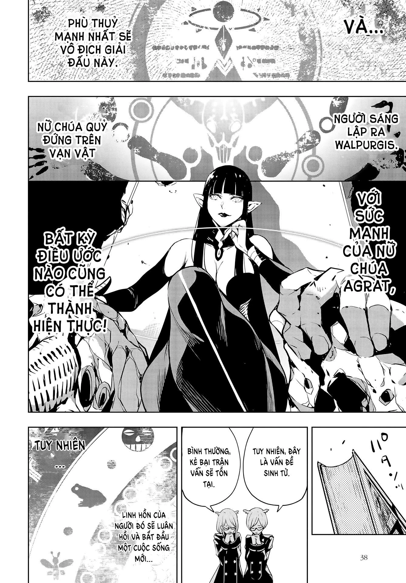 Majo Taisen - The War Of Greedy Witches Chapter 1 - Trang 3