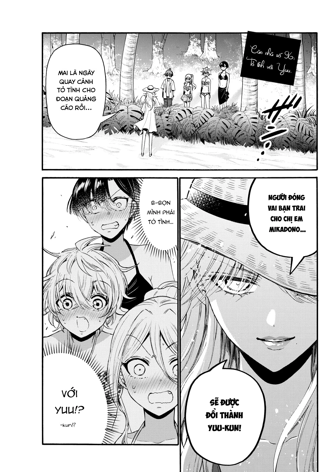 Ba Chị Em Nhà Mikadono Dễ Đối Phó Thật Đấy Chapter 96 - Trang 4