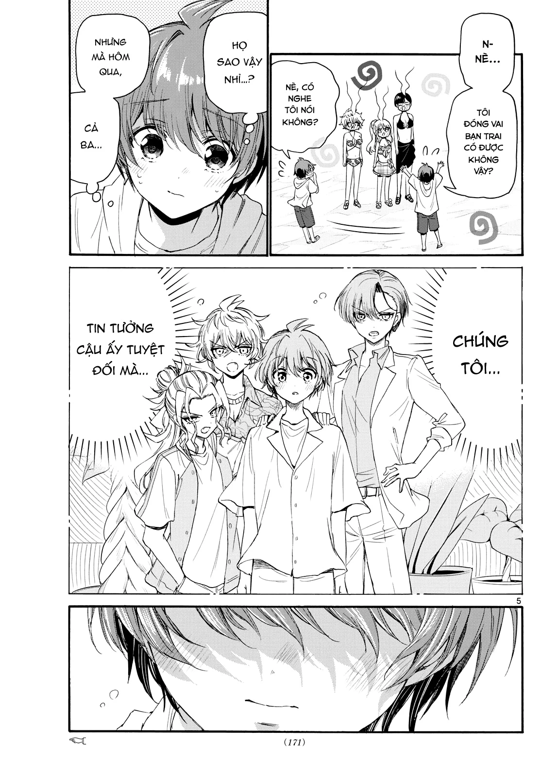 Ba Chị Em Nhà Mikadono Dễ Đối Phó Thật Đấy Chapter 96 - Trang 4