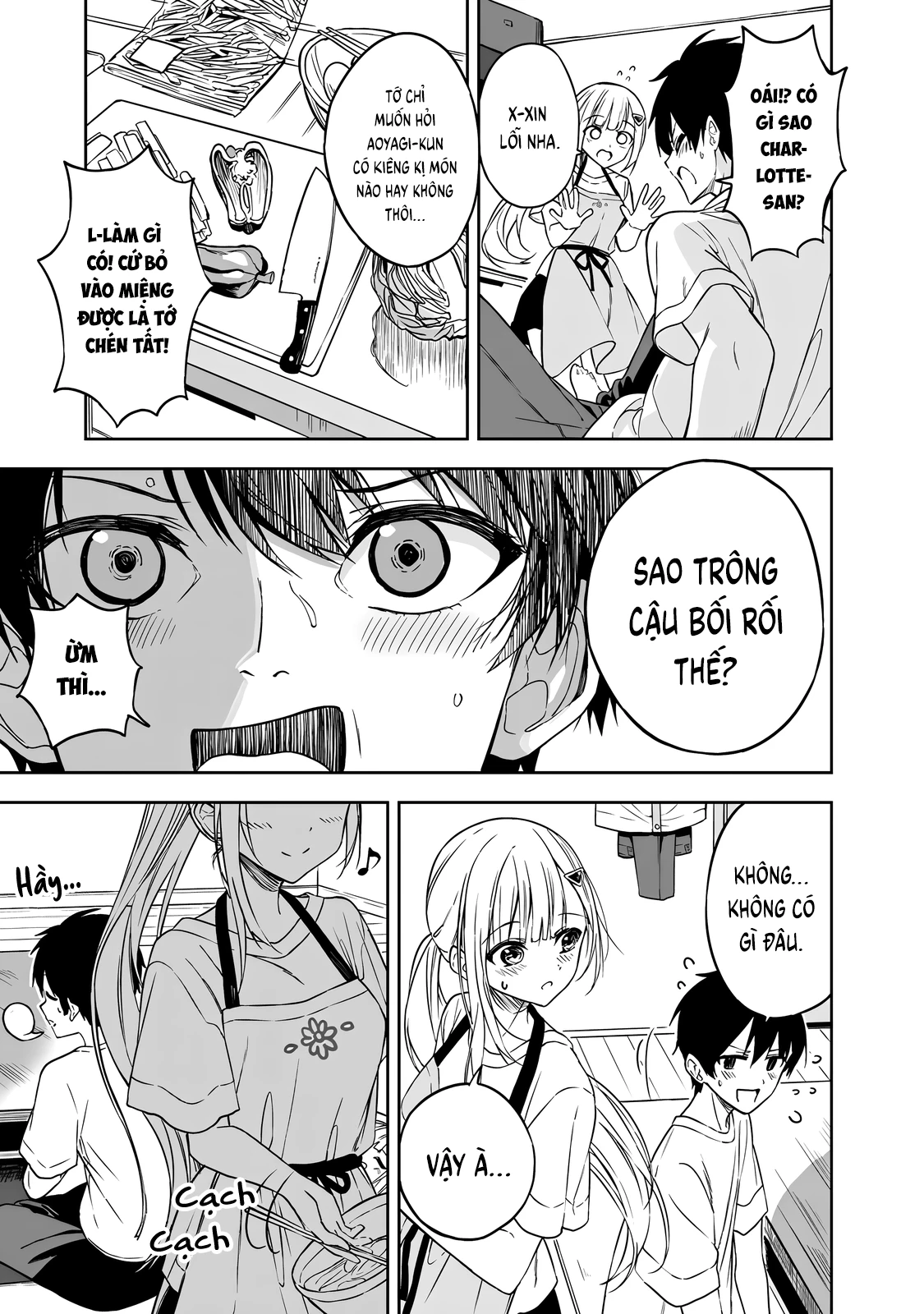 Sau khi tình cờ giúp đỡ một bé gái lạc đường, nàng mỹ nữ du học sinh thường xuyên lui tới căn hộ của tôi Chapter 04 - Trang 2